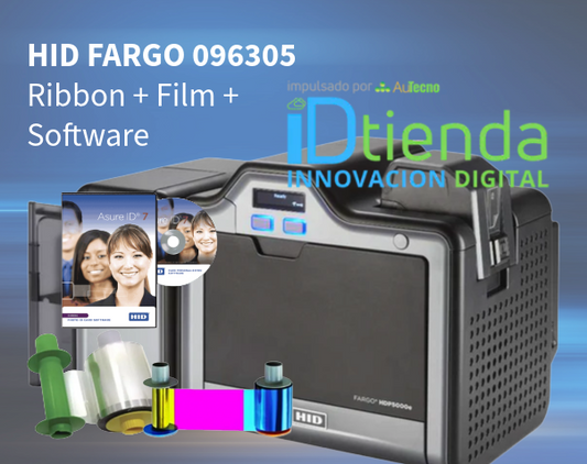 HID FARGO 096305 HDP5000e Dual Impresora de credenciales