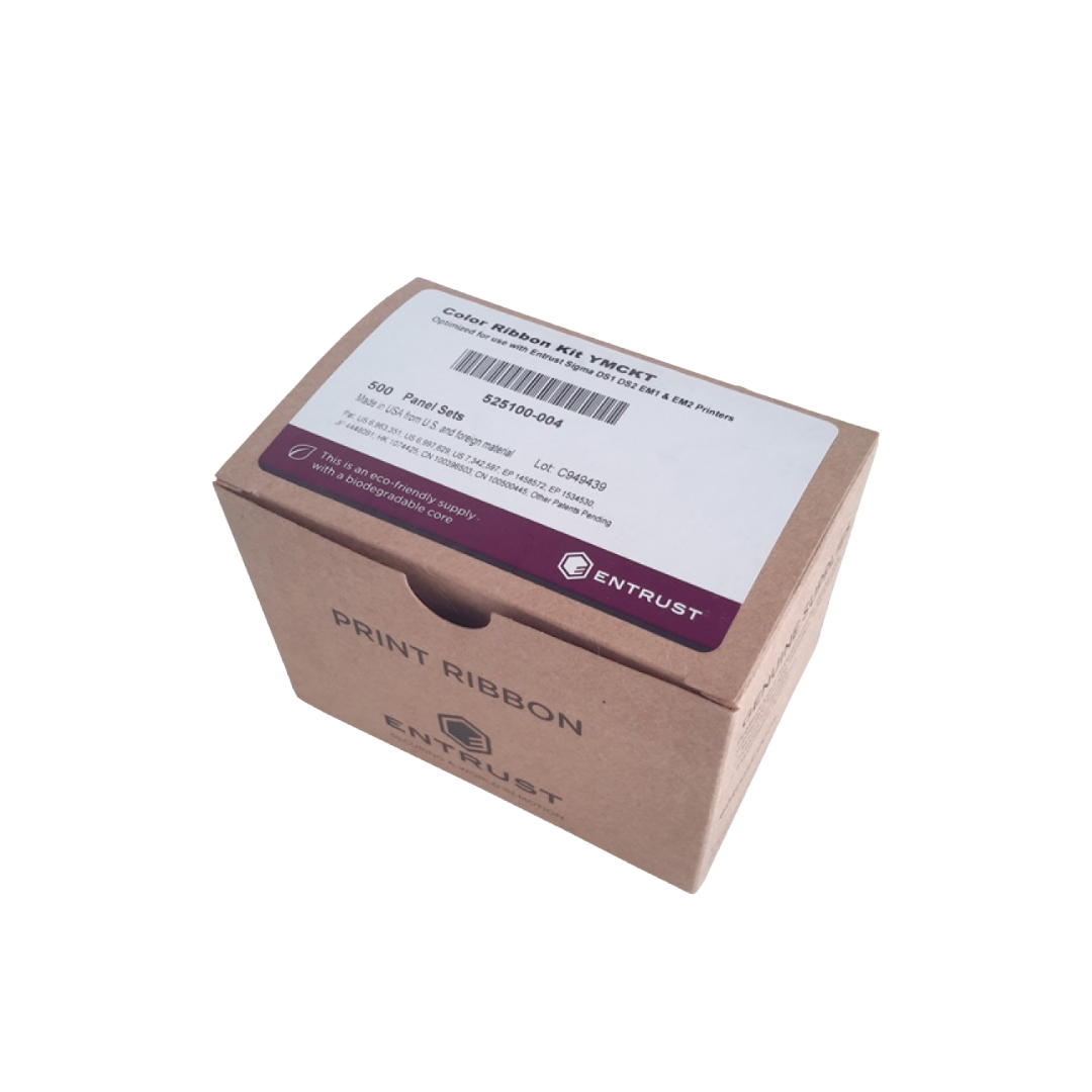 Entrust Datacard 525100-004-S100 Ribbon Color para DS3 de 500 impresiones