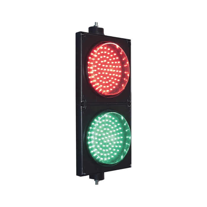 Semáforo de Señalización Rojo y Verde - Diametro 20 cm