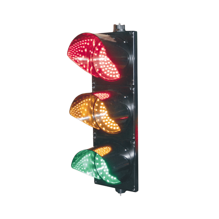 Semáforo de Señalización Rojo, Verde y Amarillo- Diam 200mm, LED, 110vca- PRO-LIGHT-LEDT