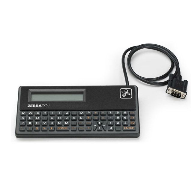 Zebra ZKDU-001-00 para impresoras EPLy ZPL, de 62 teclas tipo QWERTY