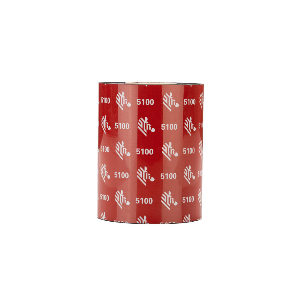 Zebra 05100BK08945  ribbon de resina, 89MM, 3.5" X 1476'