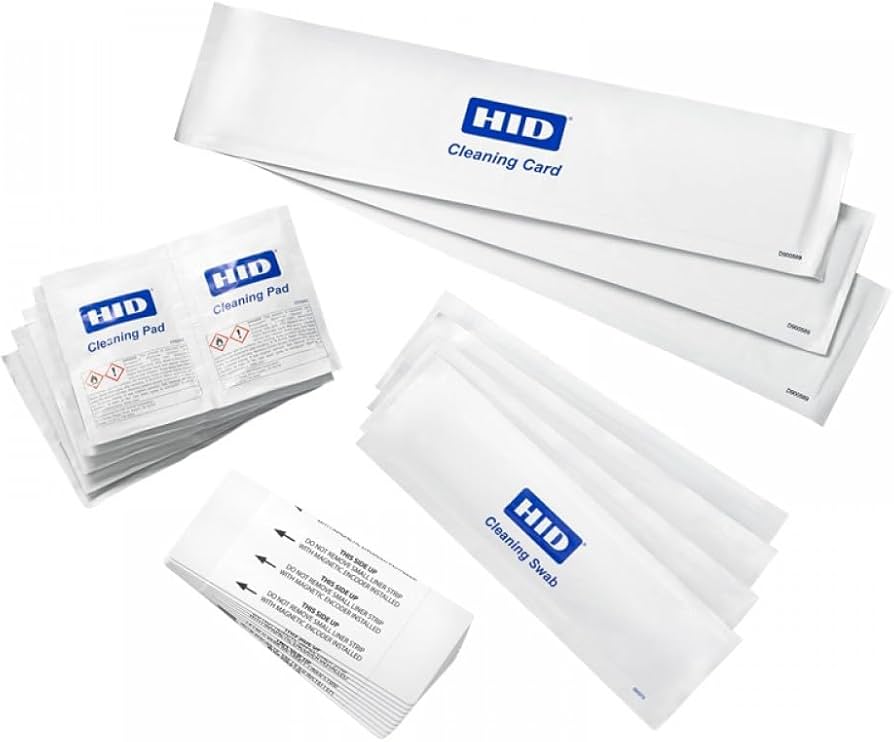 HID Fargo 096200 Kit de Limpieza para impresoras de credenciales HDP5000/HDP5000e