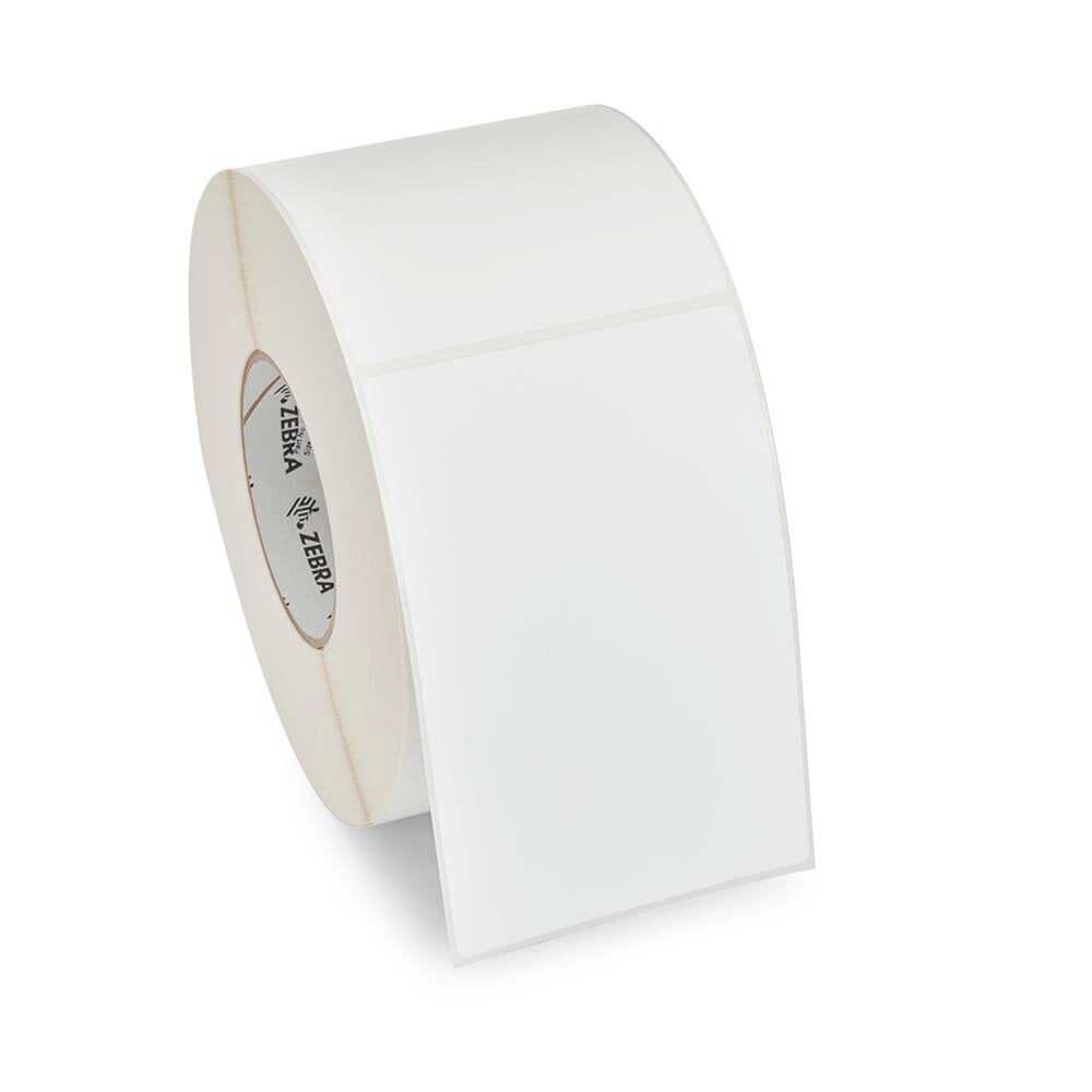 Zebra 10018349 Etiqueta blanca para impresora de Etiquetas 4 x 3 cono de 3 pulgadas