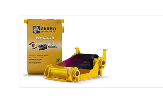 Zebra 800033-848 ribbon de 6 paneles para ZXP3 YMCKOK de 165 impresiones