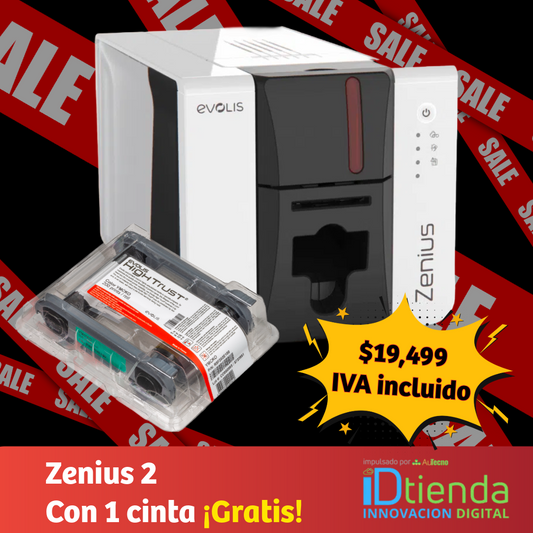 Evolis Zenius 2 Impresora de credenciales