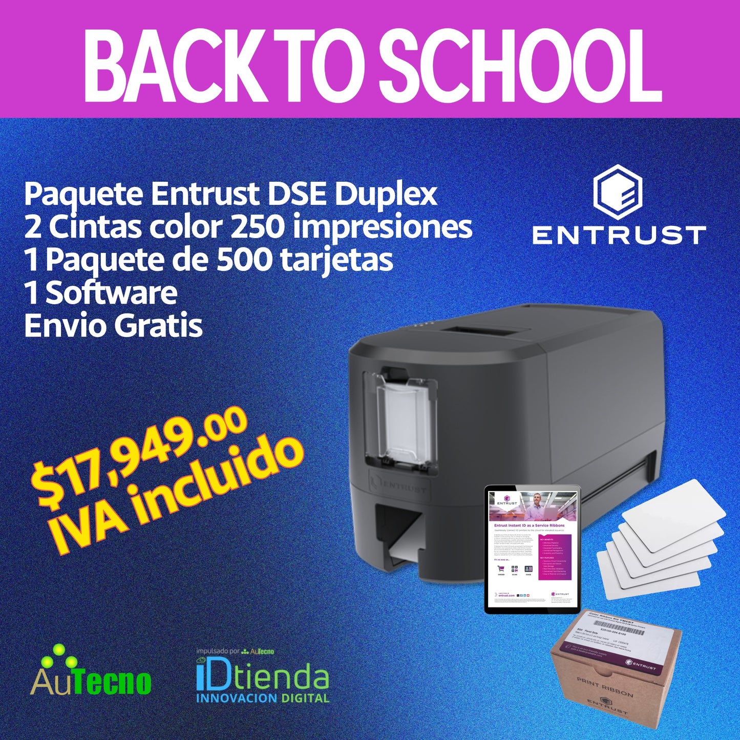 🎓Paquete listo para imprimir: DSE DUAL Entrust, kit completo para este regreso a clases