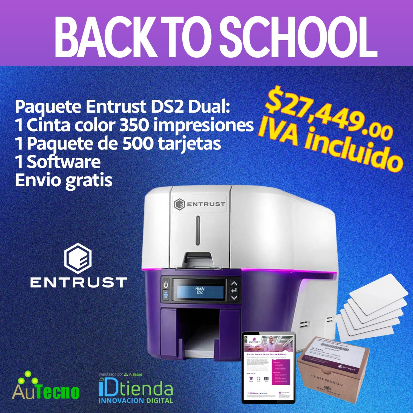 🎓Paquete listo para imprimir: DS2 Dual Sided, paquete escolar completo