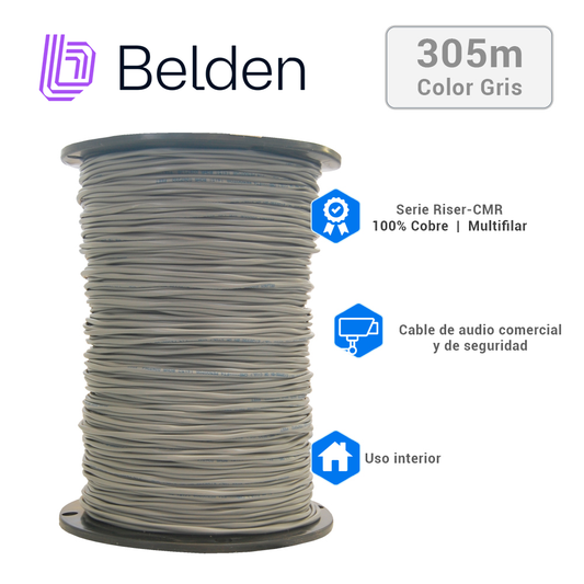 Belden cable para seguridad y sonido modelo 5500UE 0081000