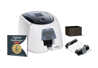 Evolis EA2U0000BS-BS011 Impresora Edikio Access Guest, paquete todo completo