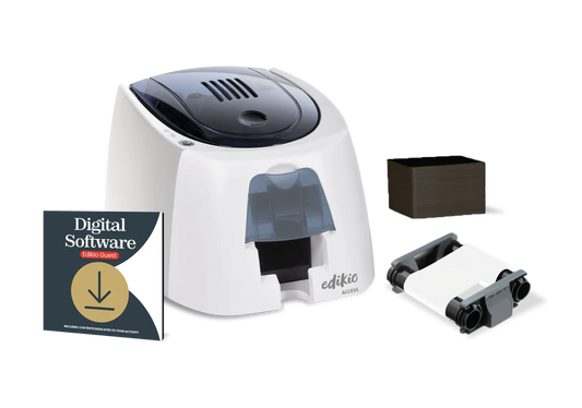 Evolis EA2U0000BS-BS011 Impresora Edikio Access Guest, paquete todo completo