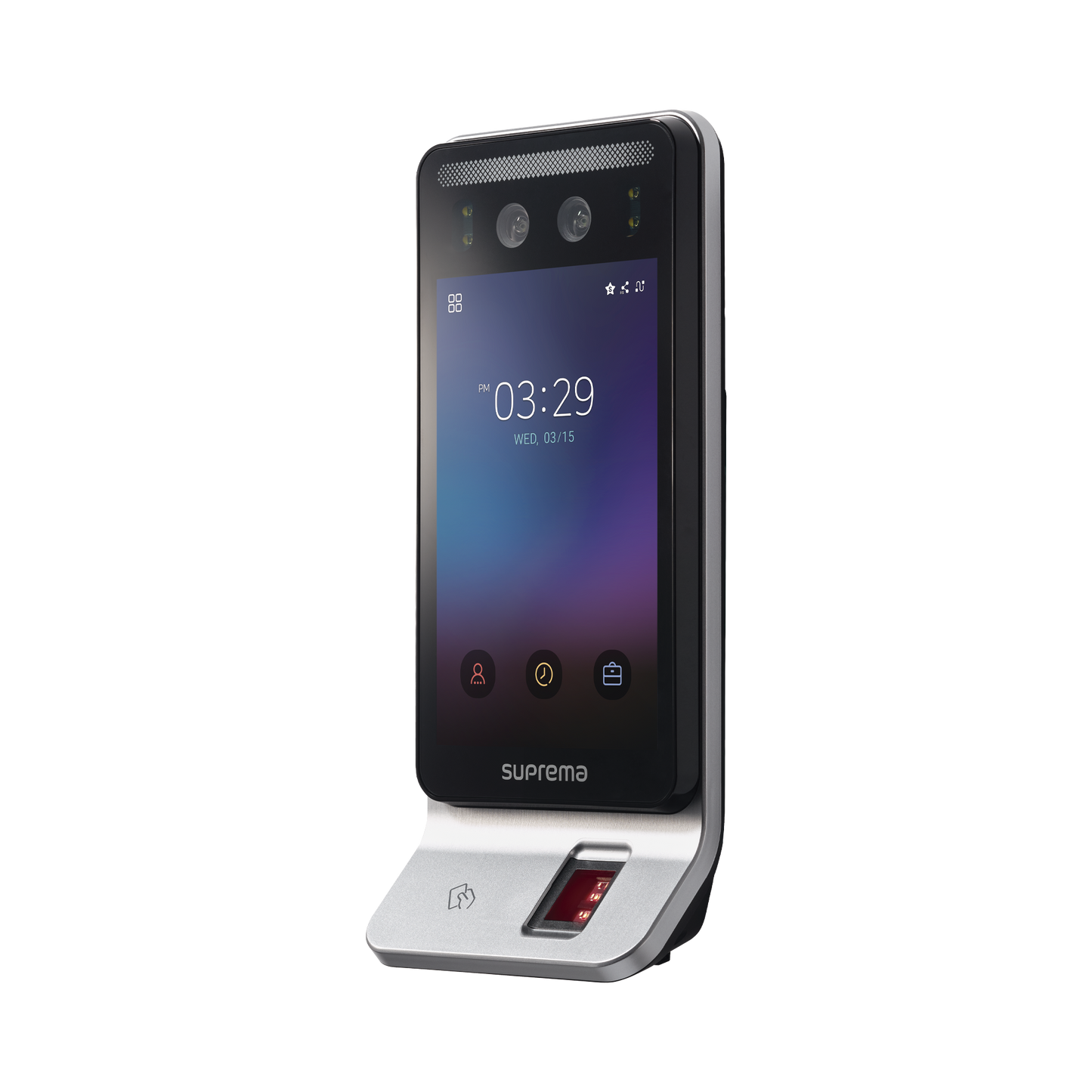 Suprema, Face station F2, terminal de reconocimiento facial y tarjetas