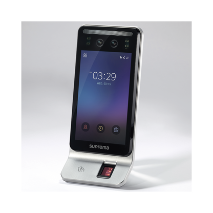 Suprema, Face station F2, terminal de reconocimiento facial y tarjetas