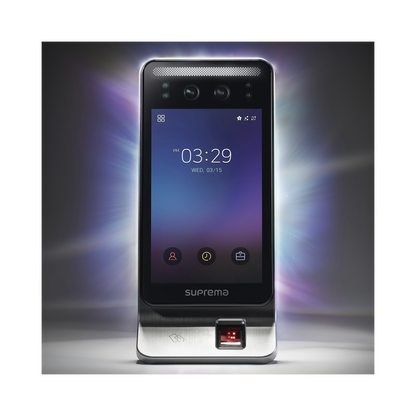 Suprema, Face station F2, terminal de reconocimiento facial y tarjetas