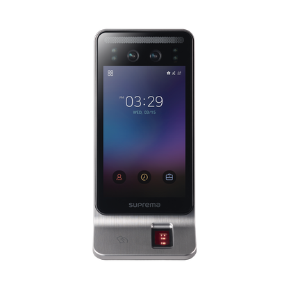 Suprema, Face station F2, terminal de reconocimiento facial y tarjetas