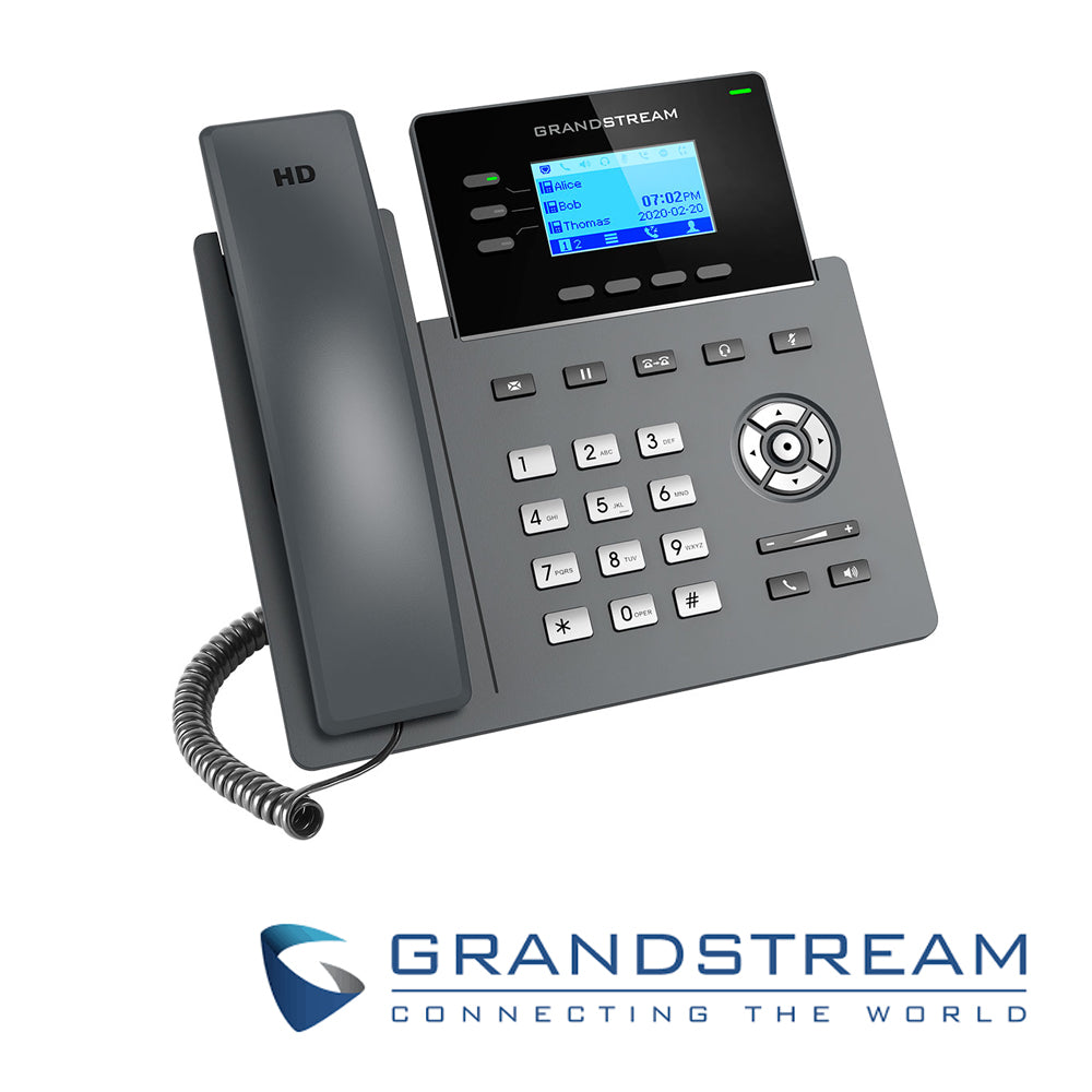 Grandstream Telefono VOIP para oficina o casa modelo GRP2603P de 6 cuentas