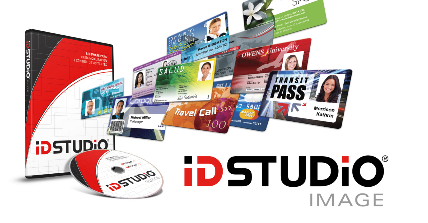 Software IDSTUDIO Image, para impresion de credenciales  de forma profesional