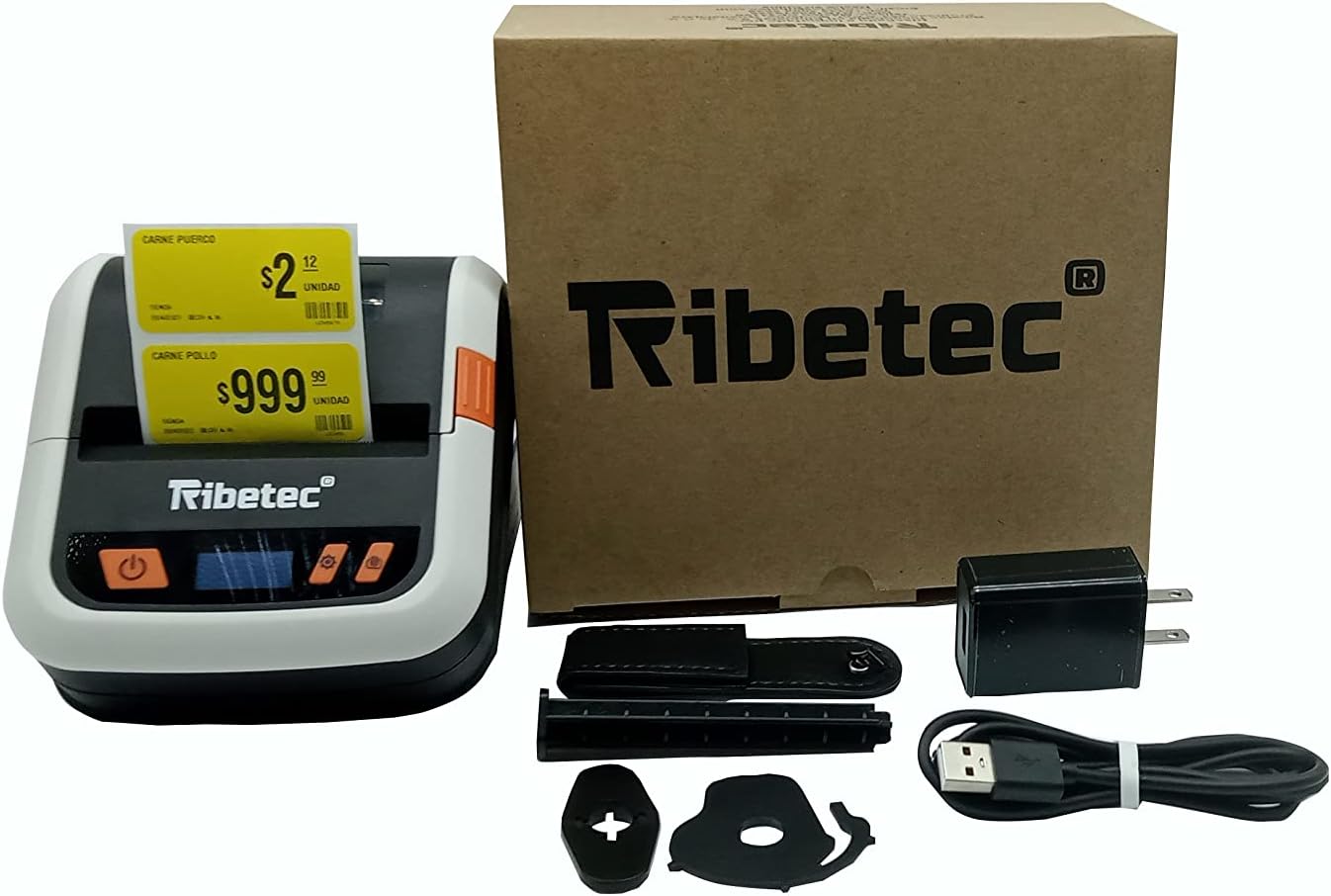 Ribetec Rt-320pb Impresora portátil 3" Transferencia directa 203 dpi