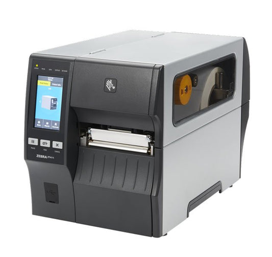 Zebra ZT41143-T0100C0Z Impresora de Etiquetas ZT411 de 4 pulgadas, 300 DPI RFID