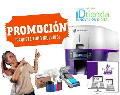 Entrust Datacard,  impresora de credenciales DS2 Sigma, ambas caras