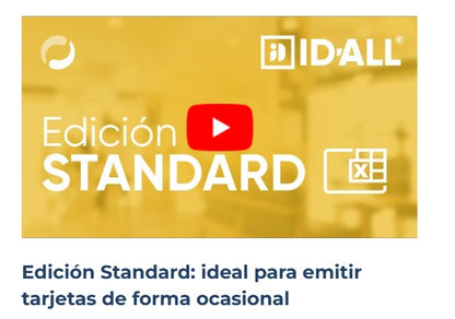 Software de impresión de credenciales ID-ALL STARTER TO STANDARD LA