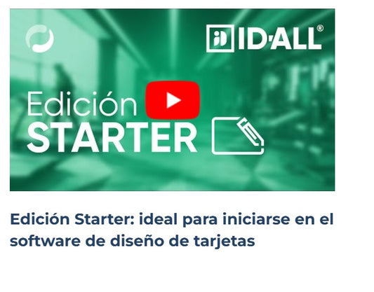 Software de impresión de credenciales ID-ALL version STARTER