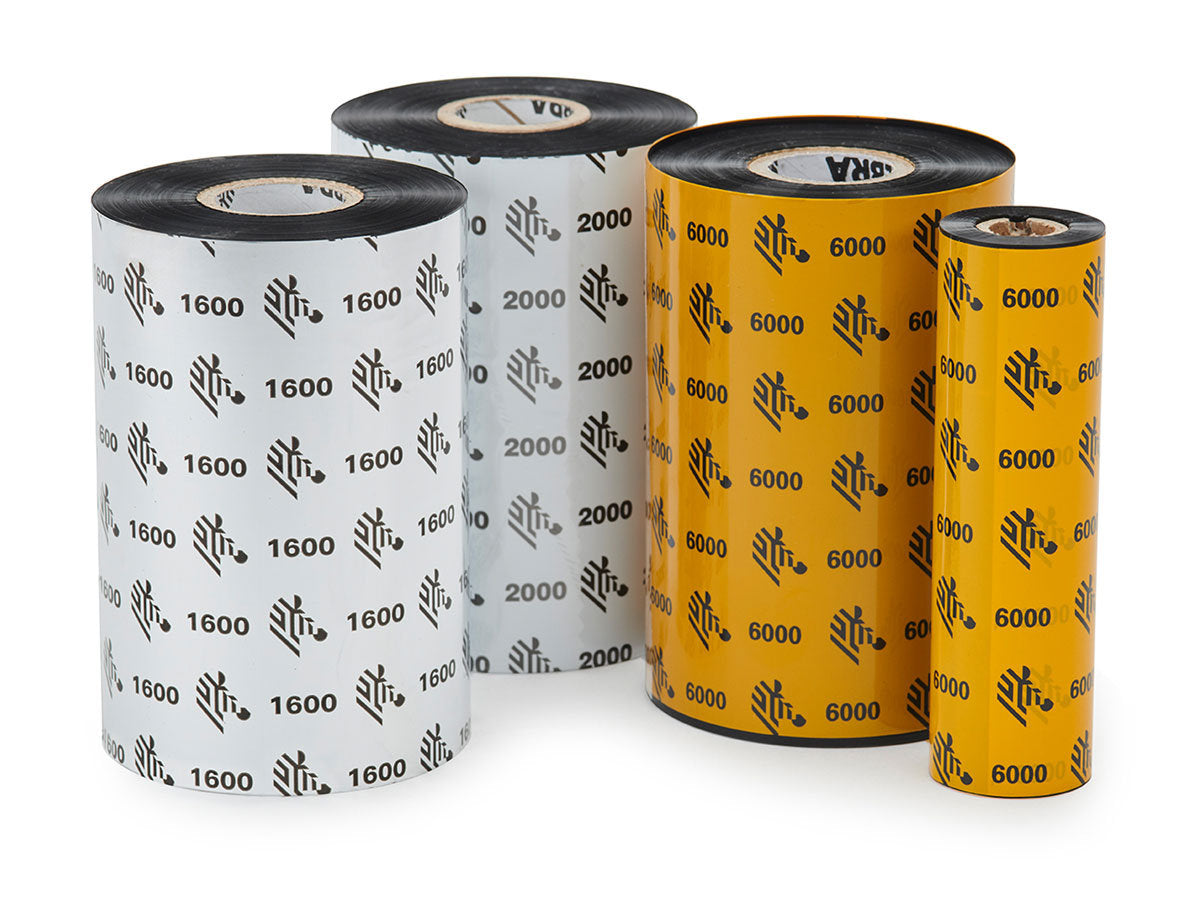 Zebra 06000BK11045 ribbon de cera para impresoras de etiquetas